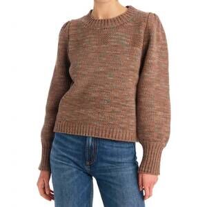 NEW ALLISON NEW YORK charlotte sweater in brown